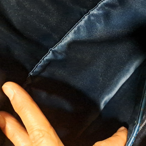 Coach Poppy Liquid Gloss quilted patent leather handbag  teal or turquoise blue - Picture 14 of 16